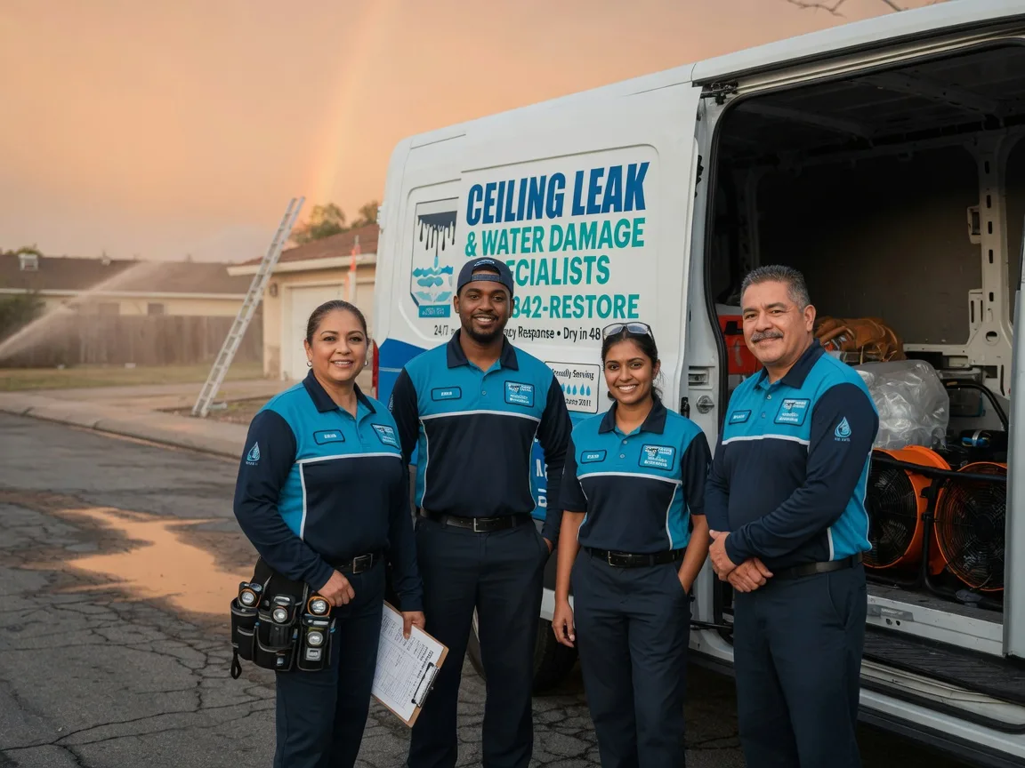 Ceiling Leak Cleanup company in Ozona, TX